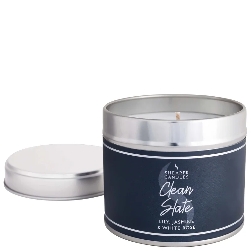 Shearer Candles Scented Tin Candles Clean Slate 228g Image 1