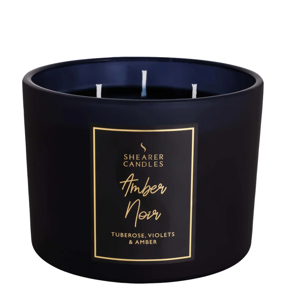 Shearer Candles Scented Candles Amber Noir Scented 3 Wick Image 1