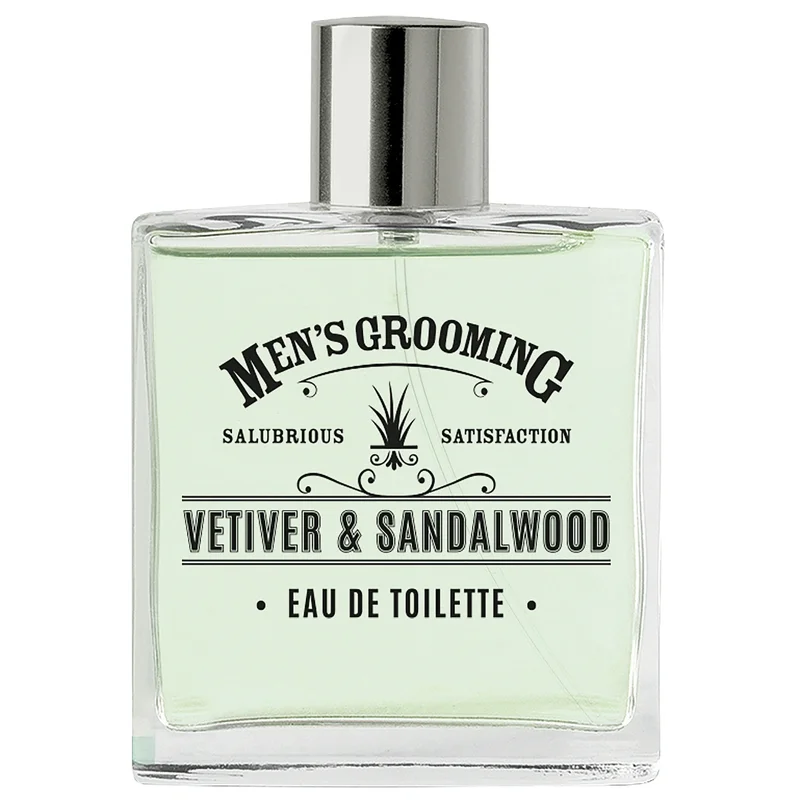 Scottish Fine Soaps Men's Grooming Vetiver & Sandalwood Eau de Toilette Spray 100ml Image 1