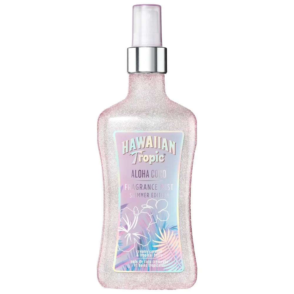 Hawaiian Tropic Fragrance Mist Aloha Coco Shimmer Edition 250ml Image 1