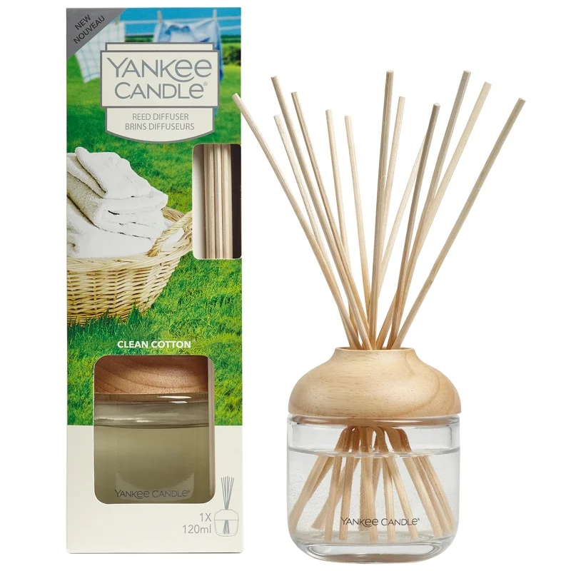 Yankee Candle Reed Diffusers Clean Cotton 120ml Image 1