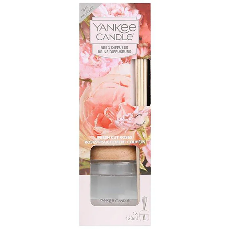 Yankee Candle Reed Diffusers Fresh Cut Roses 120ml Image 1