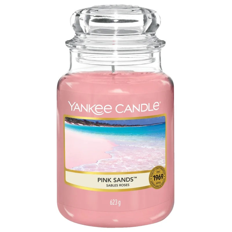Yankee Candle Original Jar Candles Large Pink Sands 623g Image 1