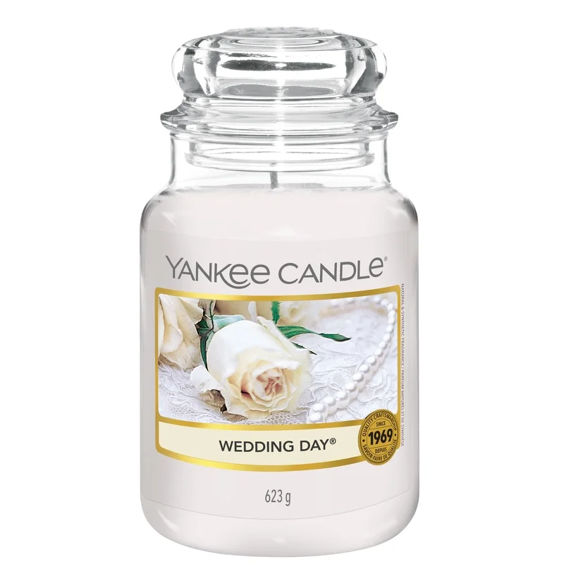 Yankee Candle Original Jar Candles Large Wedding Day 623g Image 1