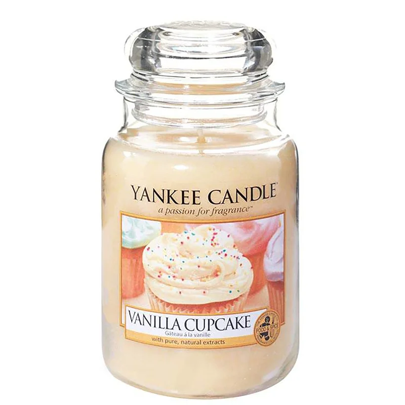 Yankee Candle Original Jar Candles Large Vanilla Cupcake 623g Image 1