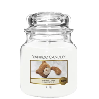 Yankee Candle Original Jar Candles Medium Soft Blanket 411g