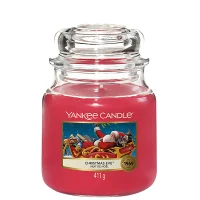 Yankee Candle Original Jar Candles Medium Christmas Eve 411g
