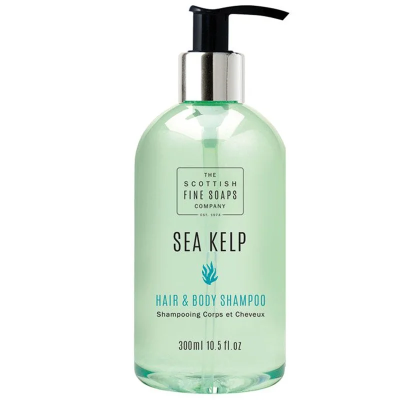 Scottish Fine Soaps Sea Kelp Hair & Body Shampoo 300ml Image 1