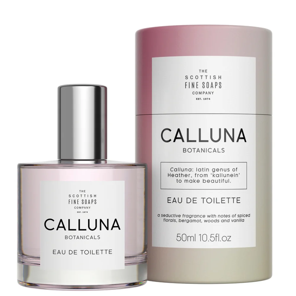 Scottish Fine Soaps Calluna Botanicals Eau de Toilette Spray 50ml Image 1