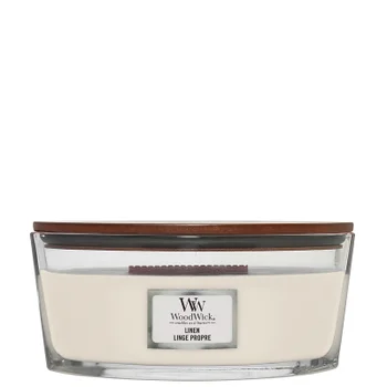 WoodWick Ellipse Candles Linen 453.6g / 16 oz.