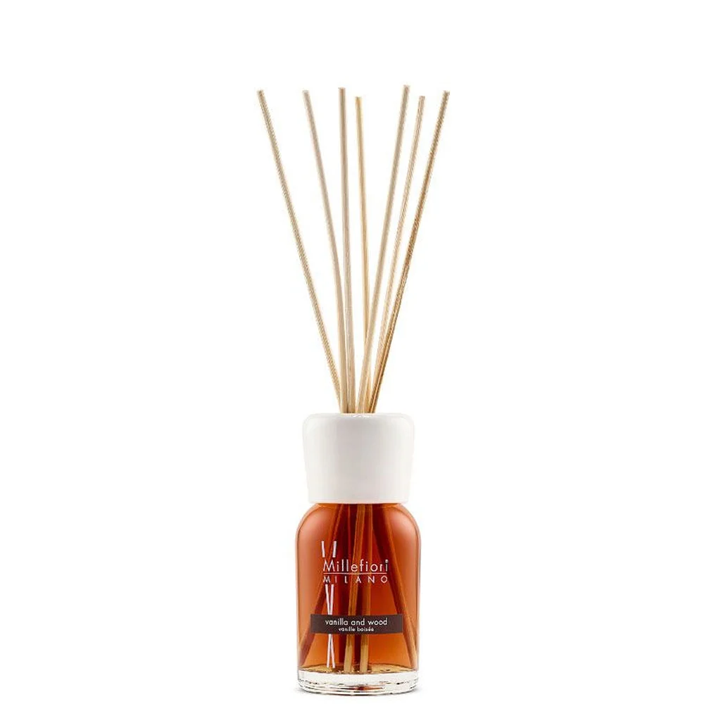 Millefiori Milano Reed Diffusers Vanilla and Wood 100ml Image 1