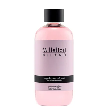 Millefiori Milano Reed Diffusers Magnolia Blossom and Wood Refill 250ml