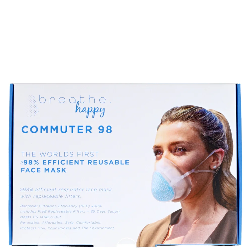 Breathe Happy Commuter 98 Reusable Face Mask Image 1