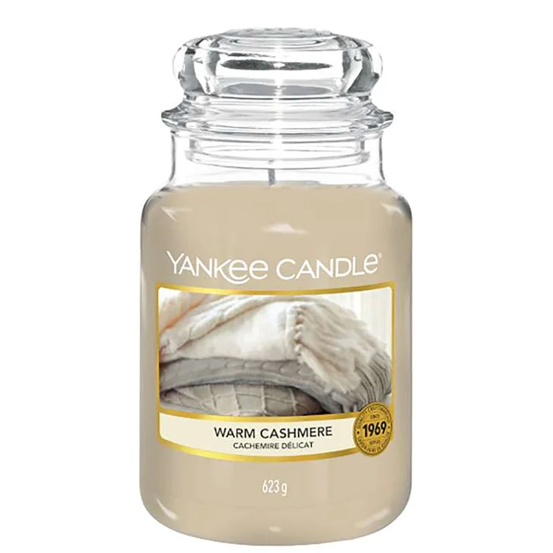 Yankee Candle Original Jar Candles Large Warm Cashmere 623g Image 1