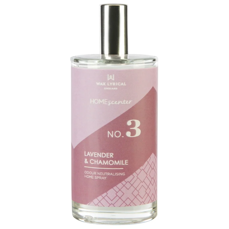 Wax Lyrical Homescenter Home & Linen Spray Lavender & Chamomile 100ml Image 1