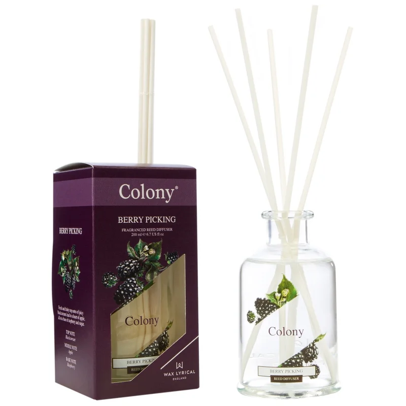 Wax Lyrical Colony Reed Diffuser Berry Picking 200ml Image 1