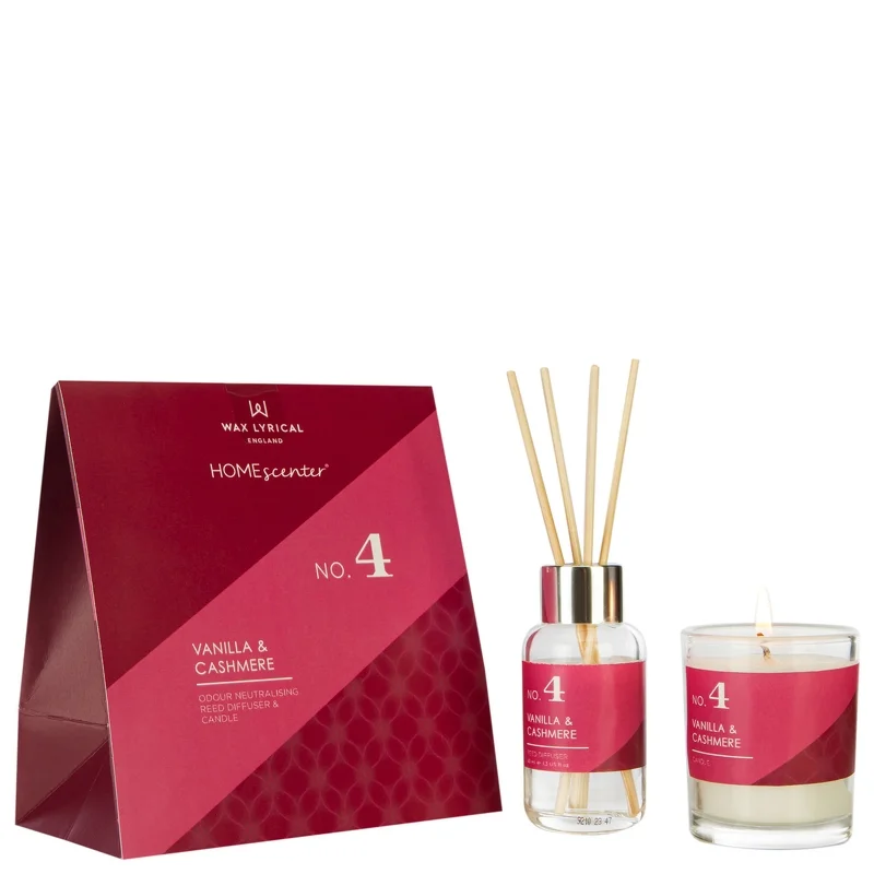 Wax Lyrical Gifts & Sets Homescenter Vanilla & Cashmere Set Image 1