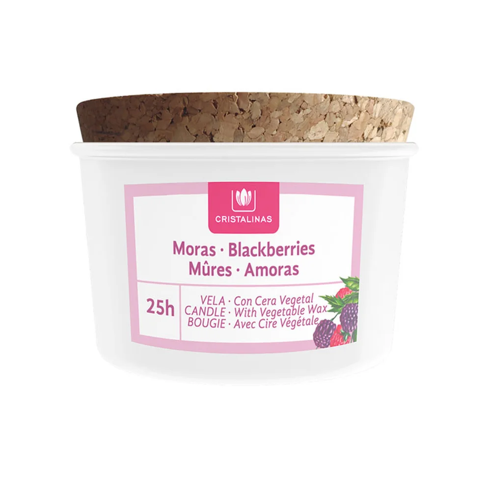 Cristalinas Scented Candles Blackberry 100g Image 1