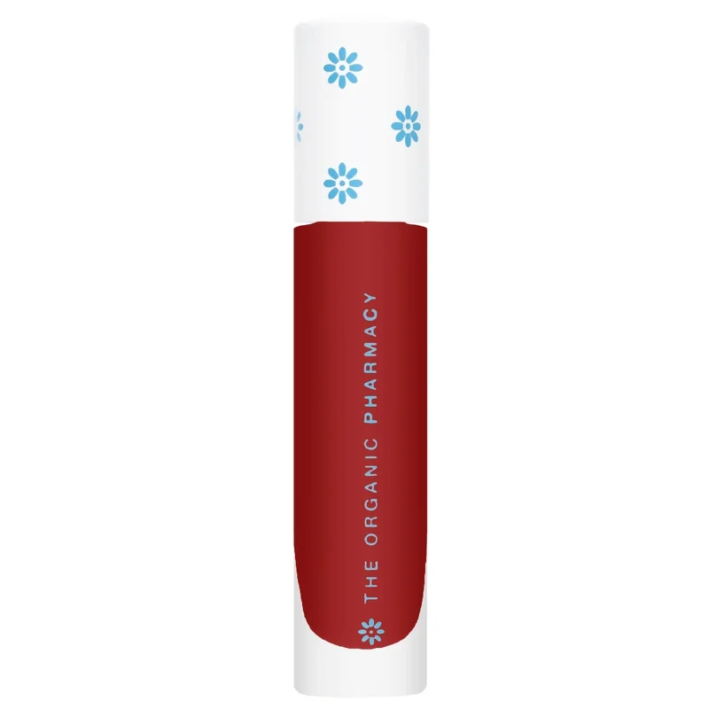 The Organic Pharmacy Plumping Liquid Lipstick Red Image 1