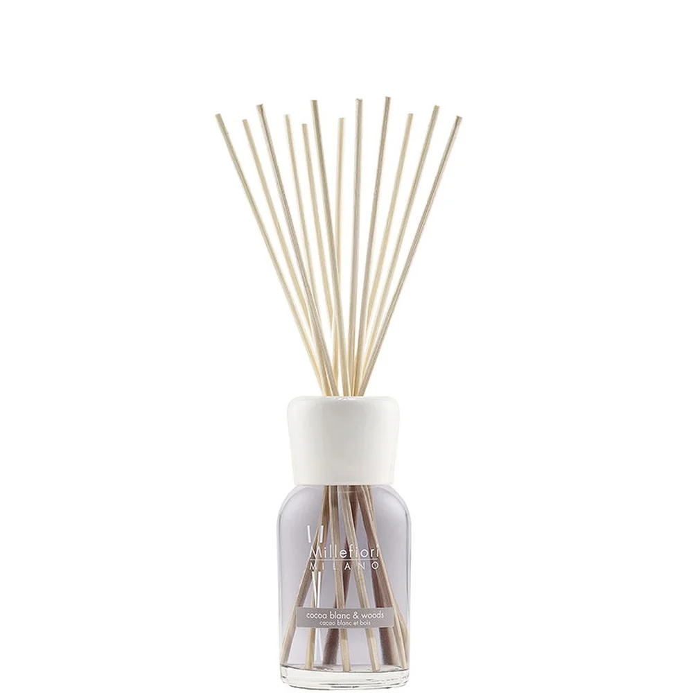 Millefiori Milano Reed Diffusers Cocoa Blanc and Woods 250ml Image 1