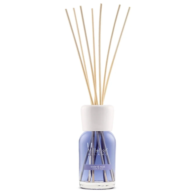 Millefiori Milano Reed Diffusers Violet & Musk 100ml Image 1