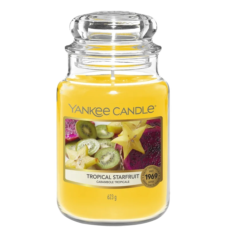 Yankee Candle Original Jar Candles Large Tropical Starfruit 623g Image 1