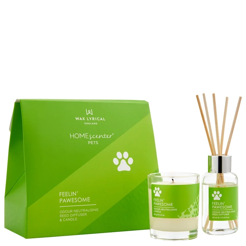 Wax Lyrical Gifts & Sets Homescenter Pets Fellin' Pawsome Set Image 1