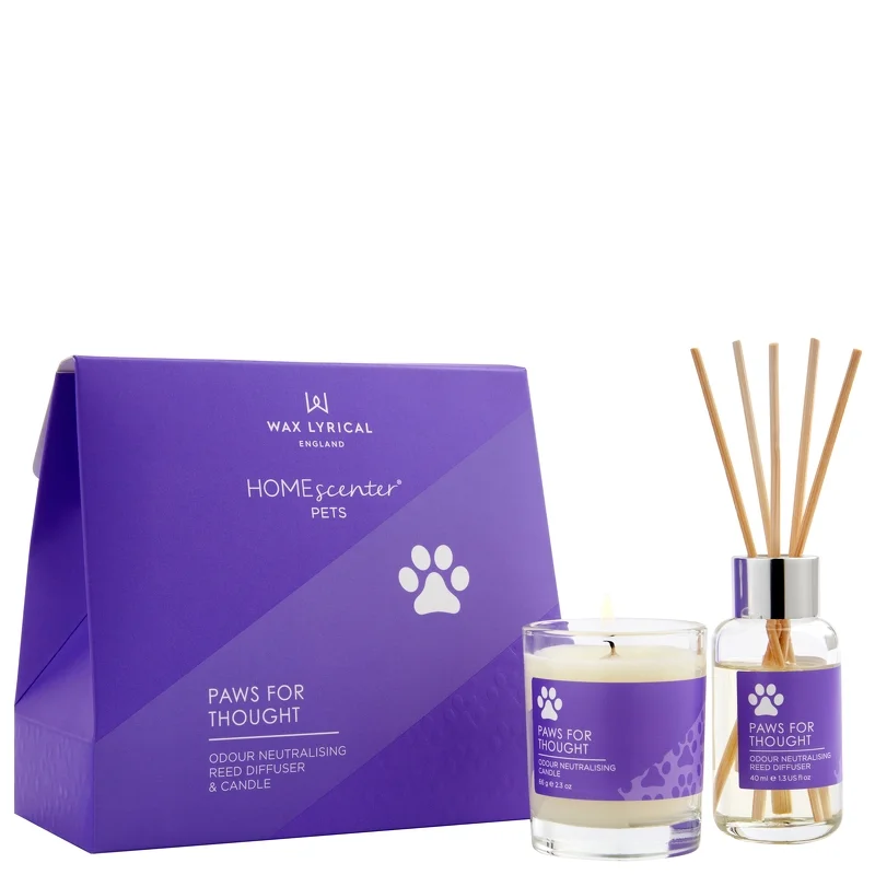 Wax Lyrical Gifts & Sets Homescenter Pets Paws for Thought Set Image 1
