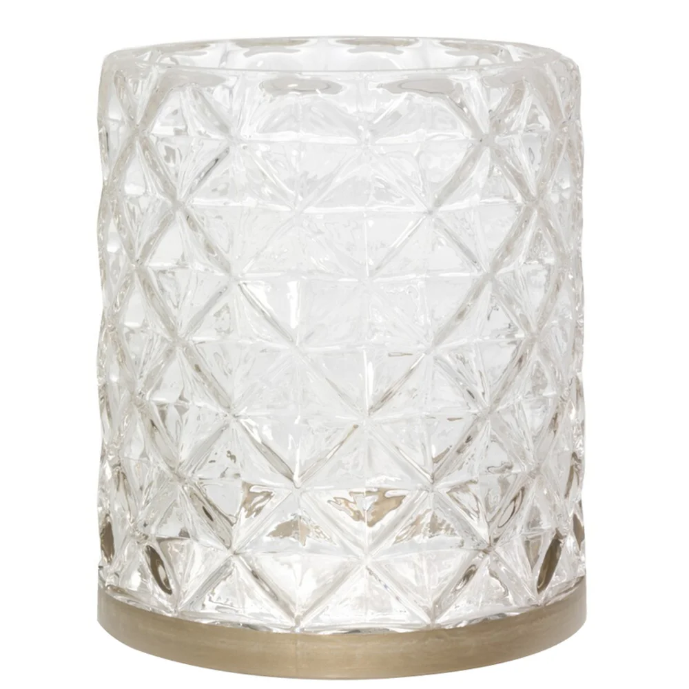 Yankee Candle Candle Accessories Langham Faceted Glass Jar Holder Image 1