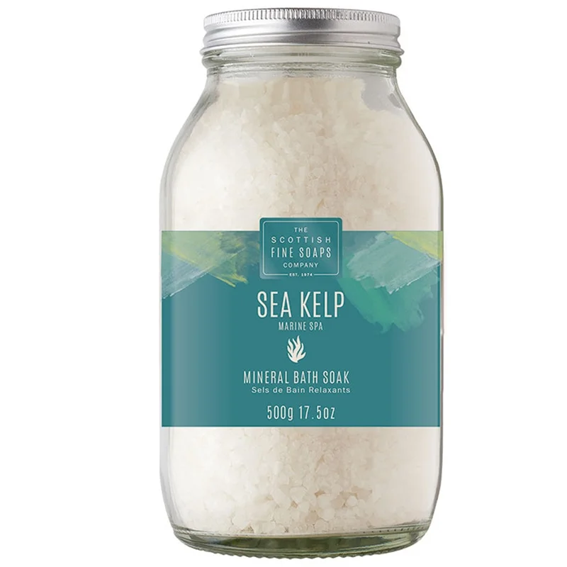 Scottish Fine Soaps Sea Kelp Marine Spa Relaxing Mineral Bath Soak 500g Image 1