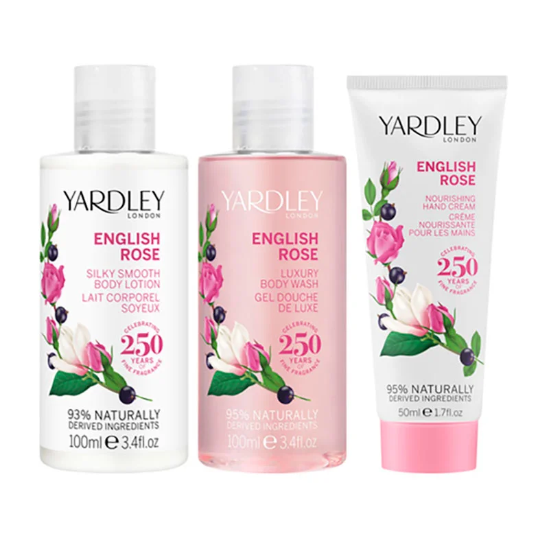 Yardley English Rose London English Rose Bath & Body Set Image 1