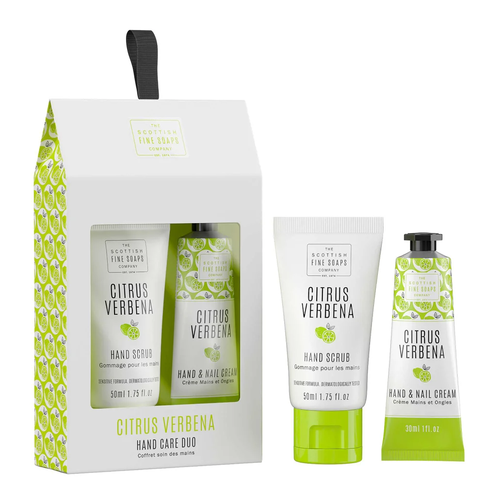 Scottish Fine Soaps Citrus Verbena Hand Therapy Gift Set Image 1