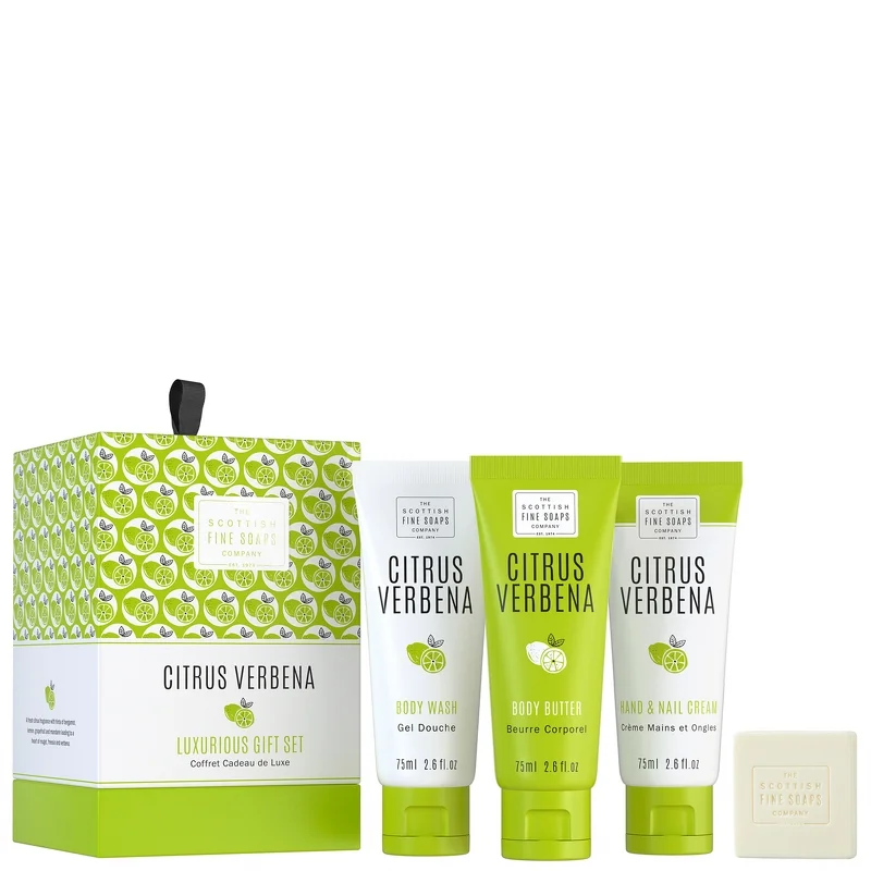 Scottish Fine Soaps Citrus Verbena Luxurious Gift Set Image 1