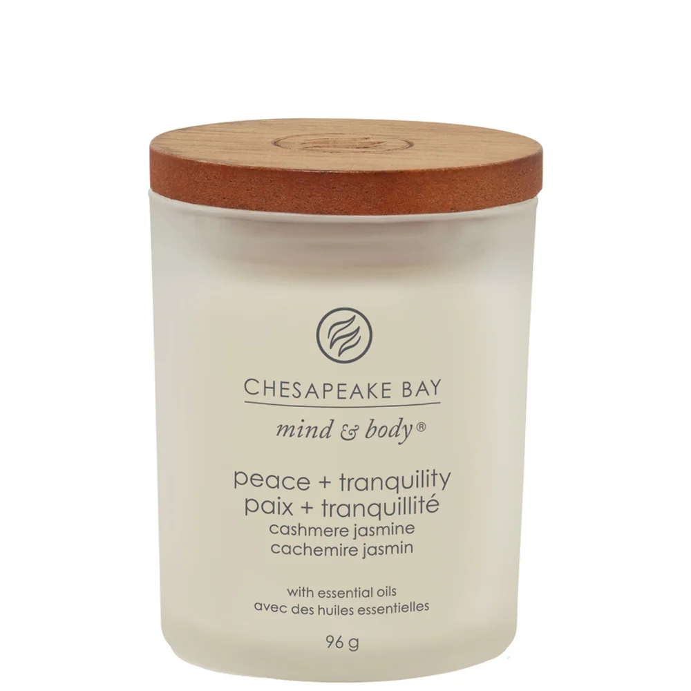 Chesapeake Bay Mind and Body Peace and Tranquility Candle 96g Image 1