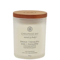 Chesapeake Bay Mind and Body Peace and Tranquility Candle 96g