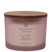 Chesapeake Bay Mind & Body Joy & Laughter 3 Wick Candle 312g