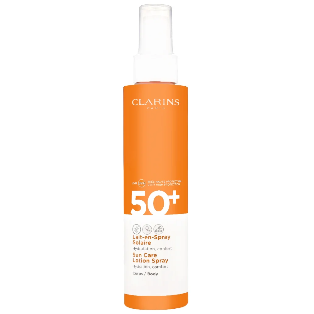 Clarins Sun Care Lotion Spray for Body SPF50 150ml Image 1