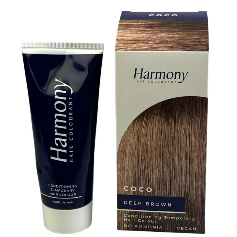 Harmony Hair Colourant Coco Deep Brown 100ml x 3 Image 1