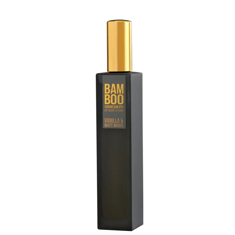 BAMBOO Room Spray Vanilla & White Woods 90ml Image 1