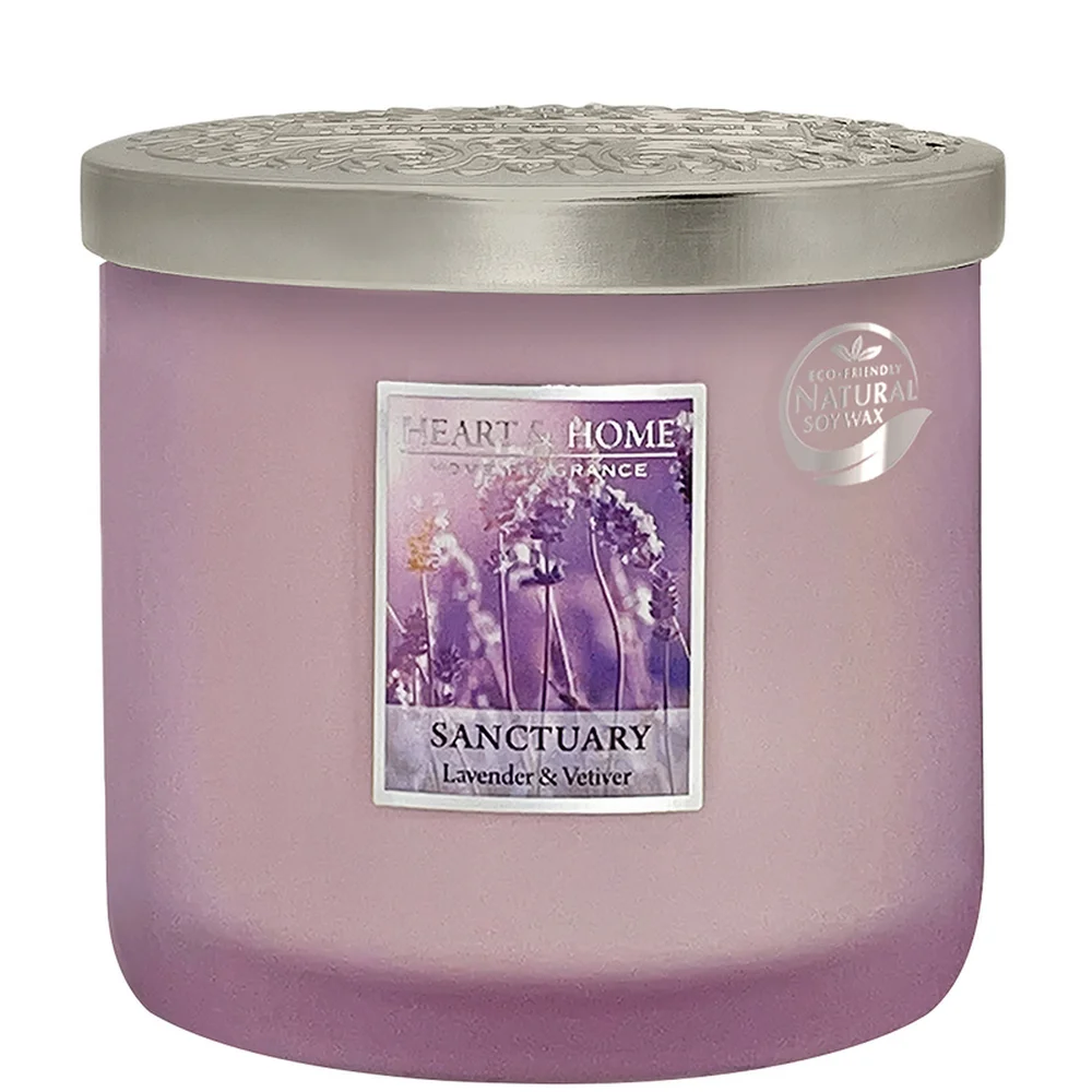 Heart & Home Elipse Candles Twin Wick Sanctuary 230g Image 1