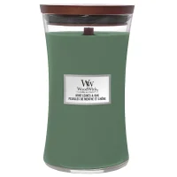 WoodWick Hourglass Candles Mint Leaves & Oak Large Candle 610g