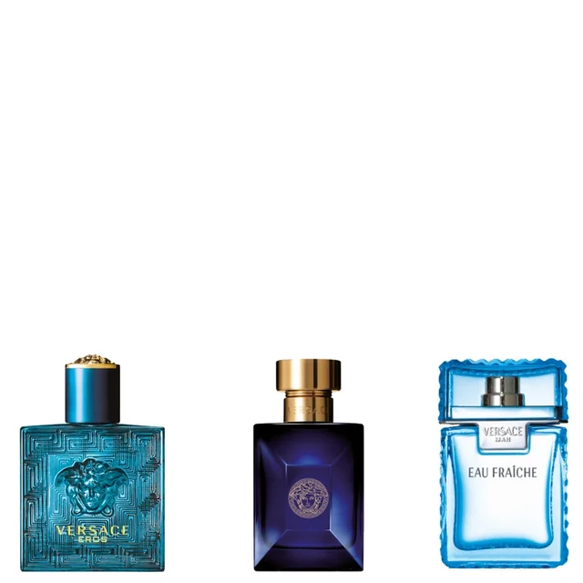 Versace Gifts & Sets Versace Mens Mini Set x 3