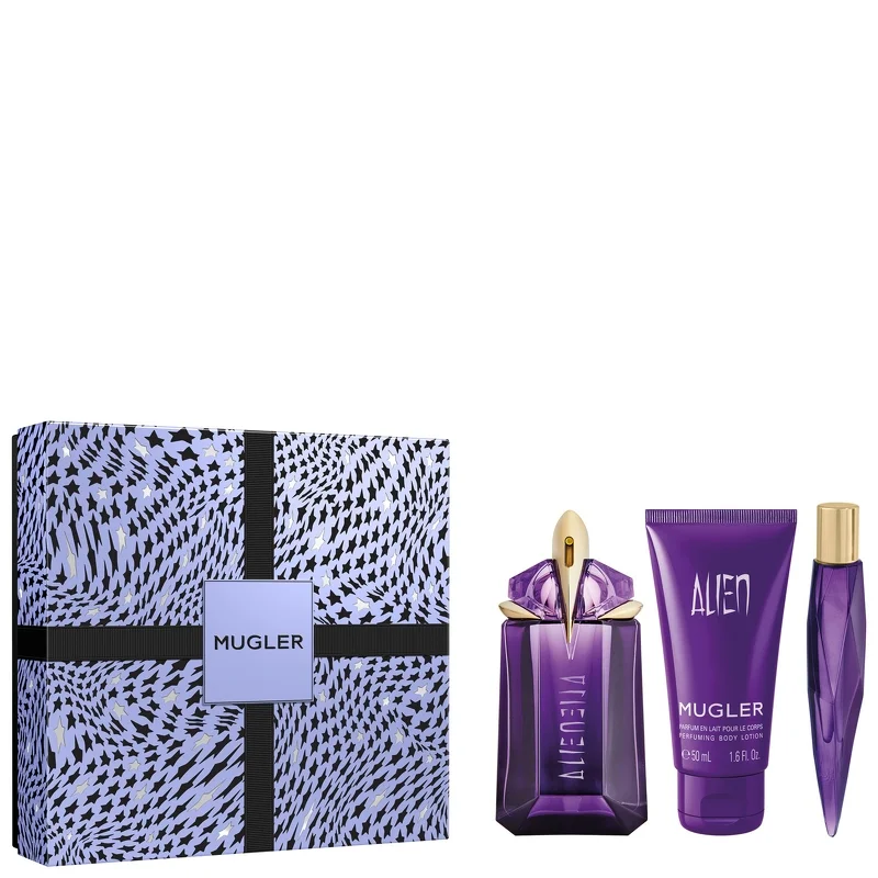 MUGLER Christmas 2022 Alien Eau de Parfum Refillable Spray 60ml Gift Set Image 1