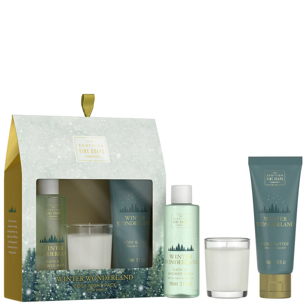 Scottish Fine Soaps Winter Wonderland Cosy Night Gift Set Image 1