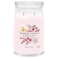 Yankee Candle Signature Jar Candle Large Jar Pink Cherry Vanilla 567g