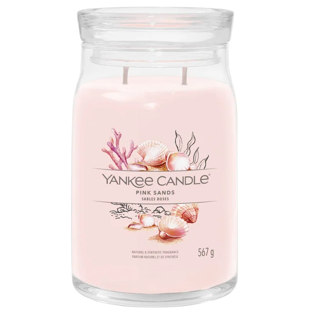Yankee Candle Signature Jar Candle Large Jar Pink Sands 567g