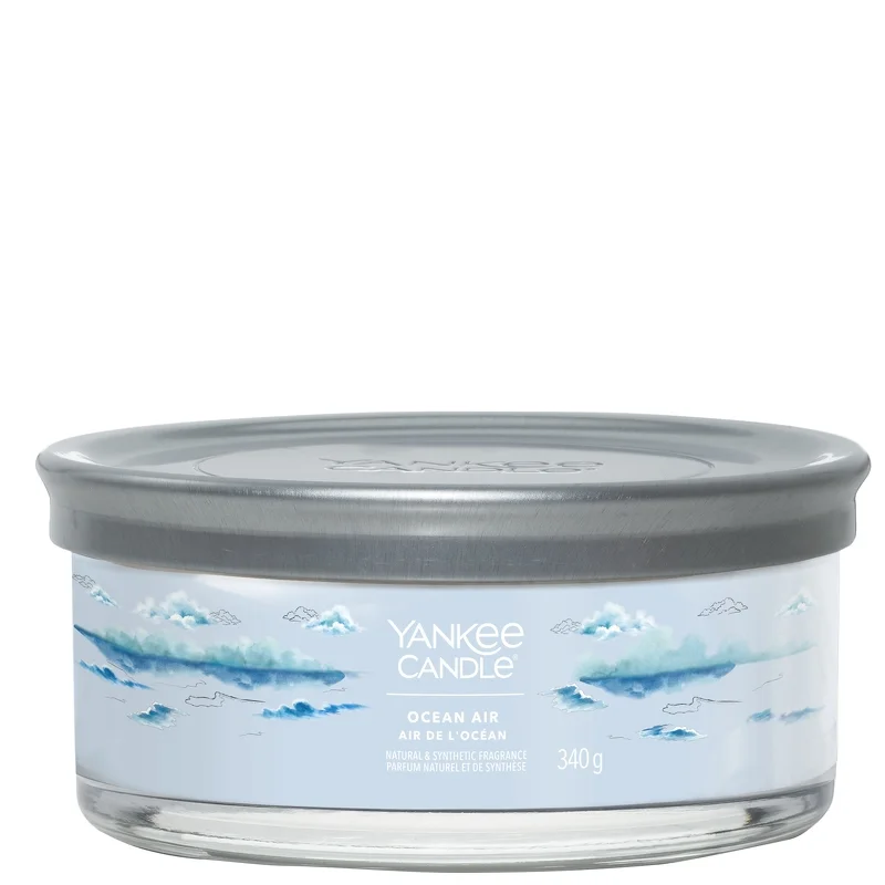 Yankee Candle Signature Jar Candle Multi Wick Tumbler Ocean Air 340g Image 1