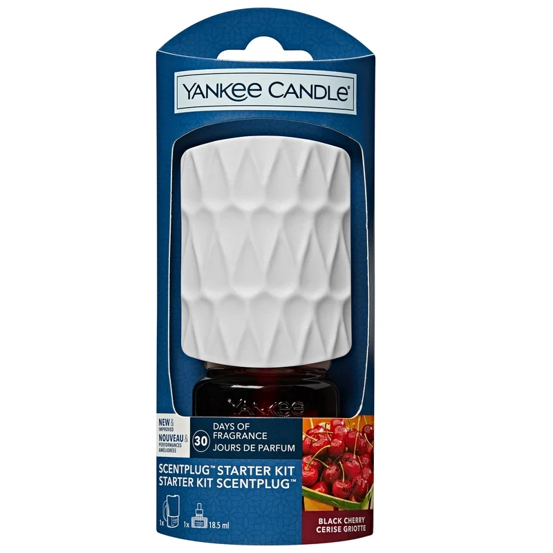 Yankee Candle ScentPlug Black Cherry Starter Kit Image 1