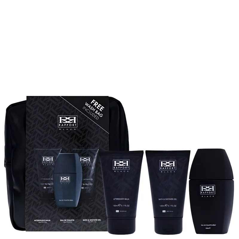 Rapport Black Eau de Toilette Spray 100ml Gift Set Image 1