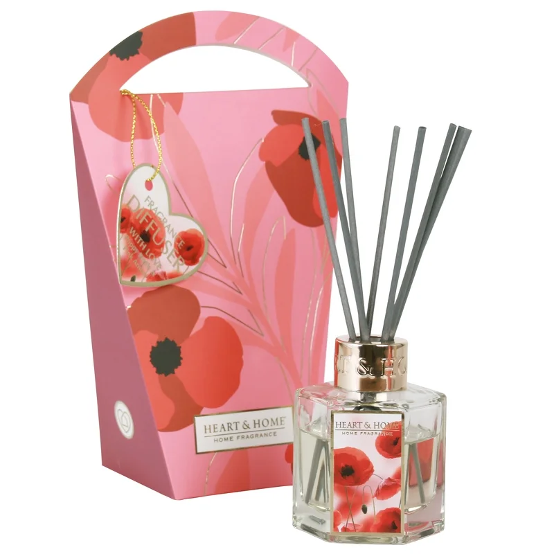 Heart & Home Reed Diffusers With Love Poppy 70ml Image 1